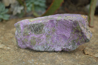 Natural Rough Stichtite & Serpentine Specimens x 4 From Barberton, South Africa - Toprock Gemstones and Minerals 