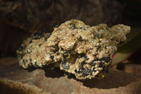 Natural Schorl Black Tourmaline Specimens x 2 From Erongo, Namibia - Toprock Gemstones and Minerals 