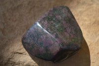 Polished Fluorescent Ruby Corundum In Chrome Verdite Free Forms x 5 From Zimbabwe - Toprock Gemstones and Minerals 