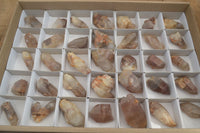 Natural Red Hematoid Quartz Crystals x 35 From Karoi, Zimbabwe - Toprock Gemstones and Minerals 