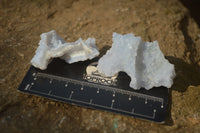 Natural Etched Blue Chalcedony Specimens x 70 From Nsanje, Malawi - Toprock Gemstones and Minerals 