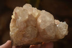 Natural Cascading Smokey Quartz Clusters x 3 From Luena, Congo - Toprock Gemstones and Minerals 