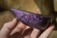 Polished One Side Polished Purpurite Free Forms x 3 From Erongo, Namibia - Toprock Gemstones and Minerals 
