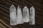 Polished Clear Quartz Crystal Points x 12 From Madagascar - Toprock Gemstones and Minerals 