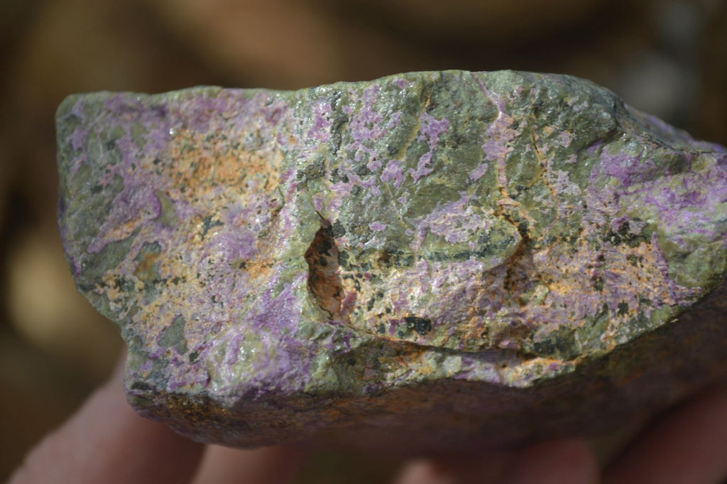 Natural Rough Stichtite & Serpentine Specimens x 4 From Barberton, South Africa - Toprock Gemstones and Minerals 