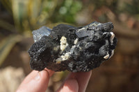 Natural Schorl Black Tourmaline Specimens x 3 From Erongo, Namibia