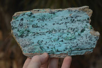 Natural Drusy Coated Chrysocolla & Malachite Dolomite Specimens x 3 From Likasi, Congo - Toprock Gemstones and Minerals 