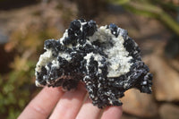 Natural Schorl Black Tourmaline Specimens x 3 From Erongo, Namibia