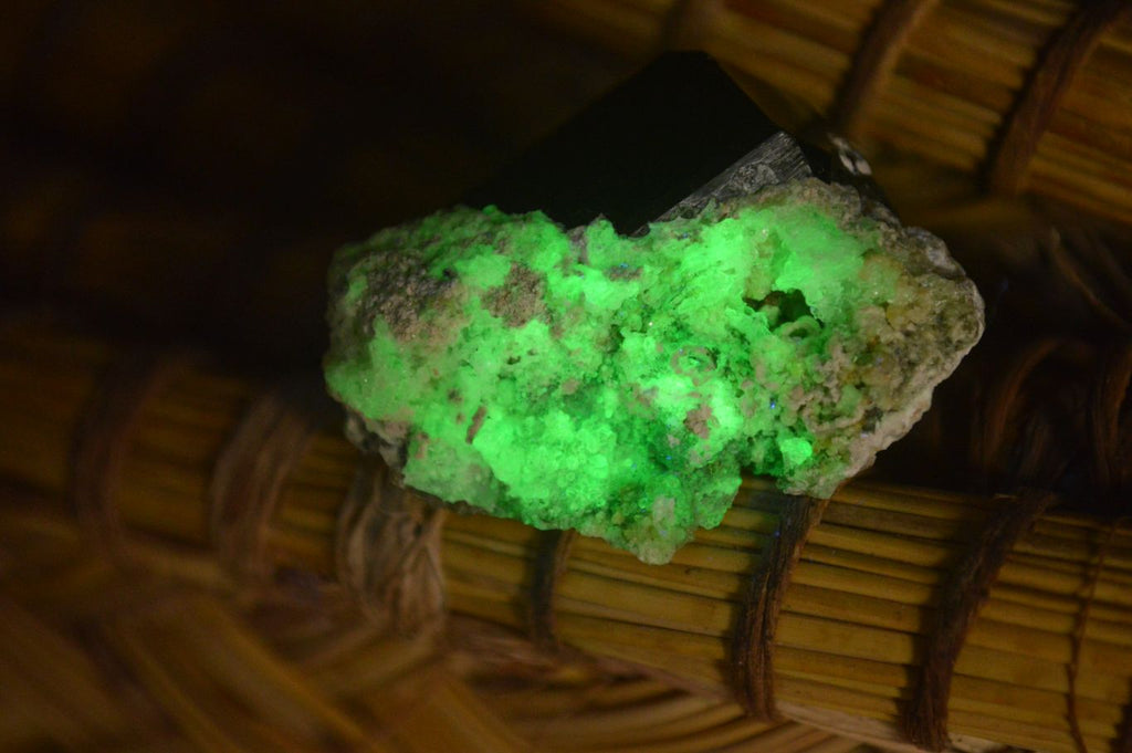 Natural Schorl Black Tourmaline Specimens x 13 From Erongo, Namibia - Toprock Gemstones and Minerals 