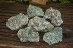 Natural Rare Emerald Mica In Matrix Cobbed Specimens x 12 From Mutoko, Zimbabwe - Toprock Gemstones and Minerals 