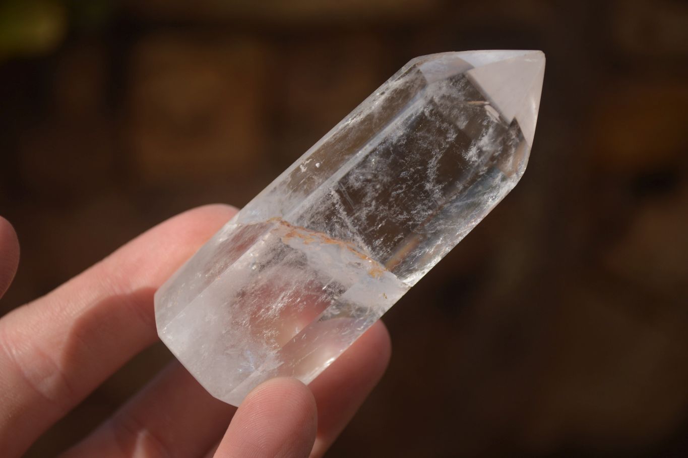 Polished Clear Quartz Crystal Points x 12 From Madagascar - Toprock Gemstones and Minerals 