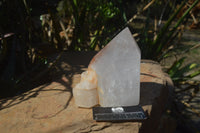 Polished Large Clear Quartz Crystal x 1 From Madagascar - Toprock Gemstones and Minerals 