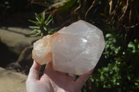 Polished Large Clear Quartz Crystal x 1 From Madagascar - Toprock Gemstones and Minerals 
