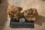 Natural Limonite Quartz Clusters x 24 From Solwezi, Zambia - Toprock Gemstones and Minerals 