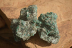 Natural Rare Emerald Mica In Matrix Cobbed Specimens x 12 From Mutoko, Zimbabwe - Toprock Gemstones and Minerals 