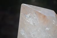 Polished Large Clear Quartz Crystal x 1 From Madagascar - Toprock Gemstones and Minerals 
