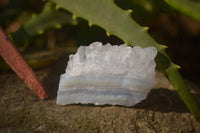 Natural Etched Blue Chalcedony Specimens x 70 From Nsanje, Malawi - Toprock Gemstones and Minerals 