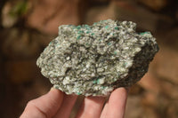 Natural Rare Emerald Mica In Matrix Cobbed Specimens x 12 From Mutoko, Zimbabwe - Toprock Gemstones and Minerals 