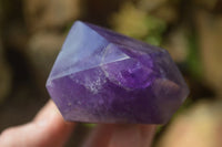 Polished Dream Amethyst Points x 3 From Ambatondrazaka, Madagascar