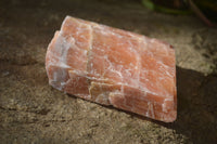 Natural New Sunset Orange Calcite Specimens  x 5 From Spitzkop, Namibia - Toprock Gemstones and Minerals 