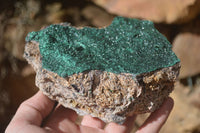 Natural Crystalline Malachite Specimens  x 2 From Congo - Toprock Gemstones and Minerals 