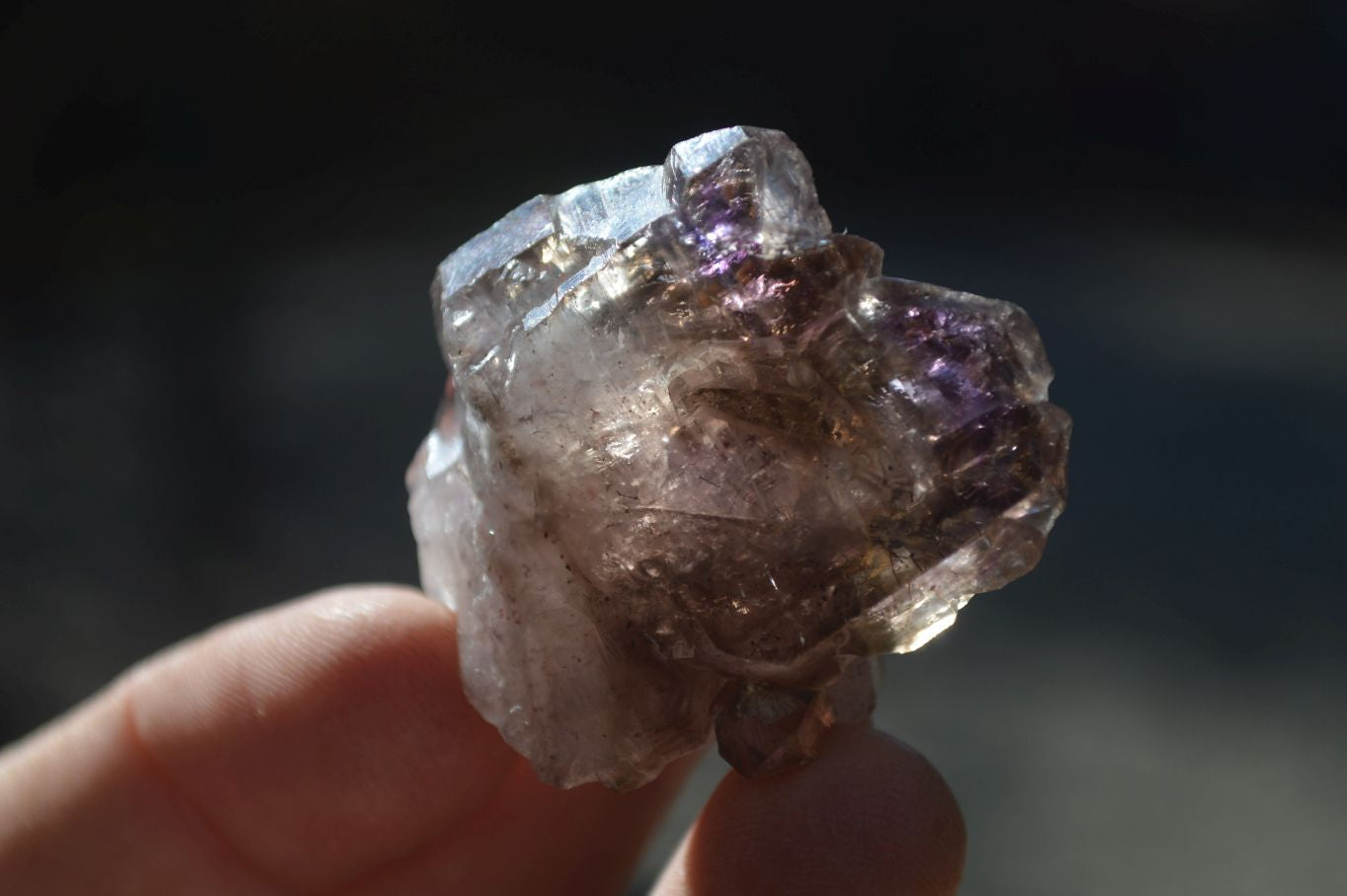 Natural Skeletal Amethyst Crystals  x 35 From Chiredzi, Zimbabwe - Toprock Gemstones and Minerals 