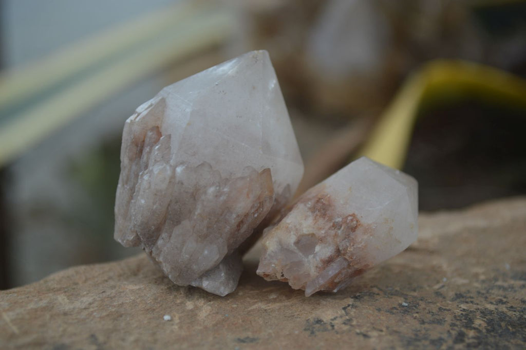 Natural Pineapple Candle Quartz Crystals  x 35 From Antsirabe, Madagascar - Toprock Gemstones and Minerals 