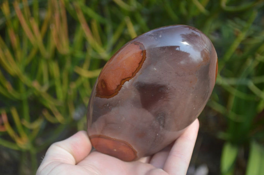 Polished Polychrome Jasper Standing Free Forms  x 3 From Mahajanga, Madagascar - Toprock Gemstones and Minerals 