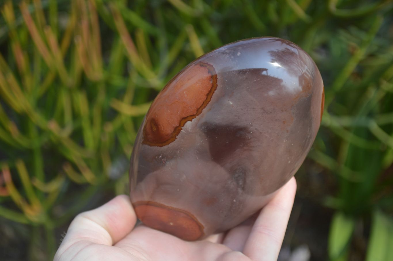 Polished Polychrome Jasper Standing Free Forms  x 3 From Mahajanga, Madagascar - Toprock Gemstones and Minerals 