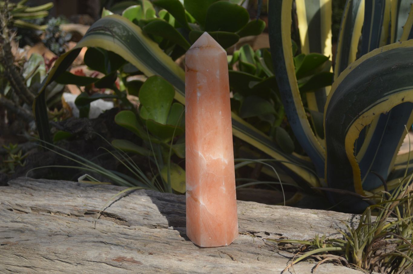 Polished Orange Twist Calcite Tower x 1 From Maevantanana, Madagascar - Toprock Gemstones and Minerals 