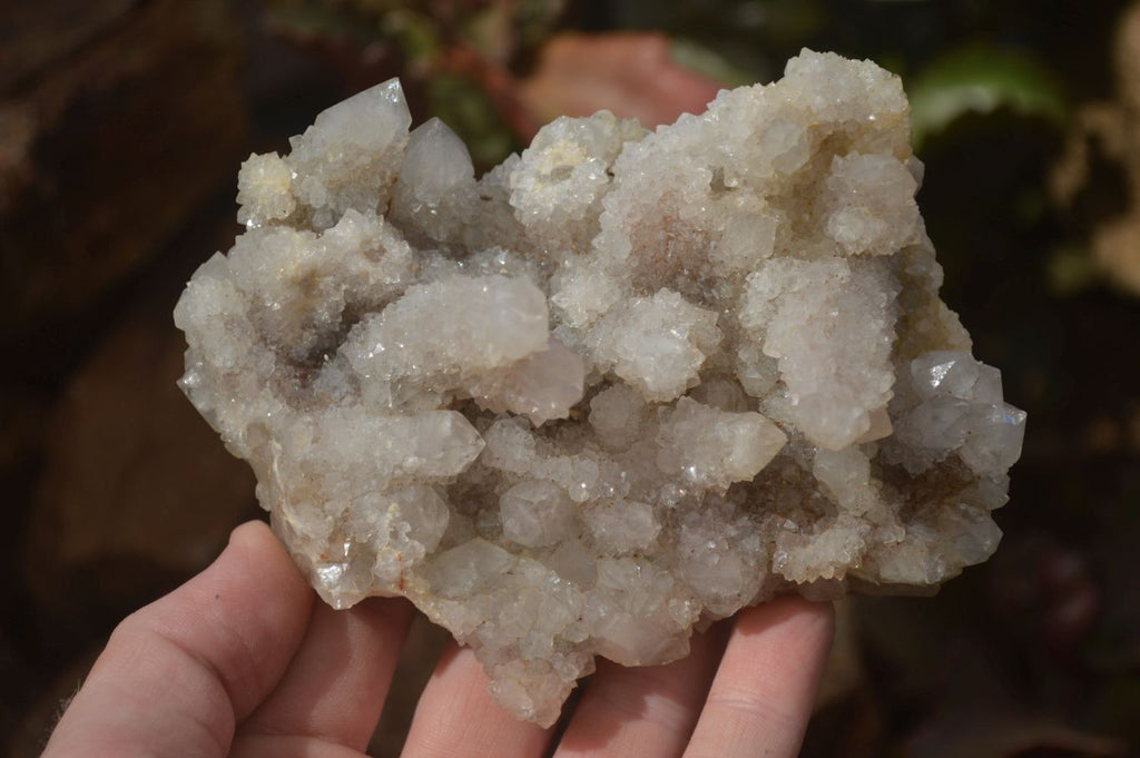 Natural Spirit Quartz Clusters x 2 From Boekenhouthoek, South Africa - Toprock Gemstones and Minerals 