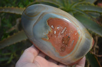 Polished Polychrome Jasper Standing Free Forms  x 3 From Mahajanga, Madagascar - Toprock Gemstones and Minerals 