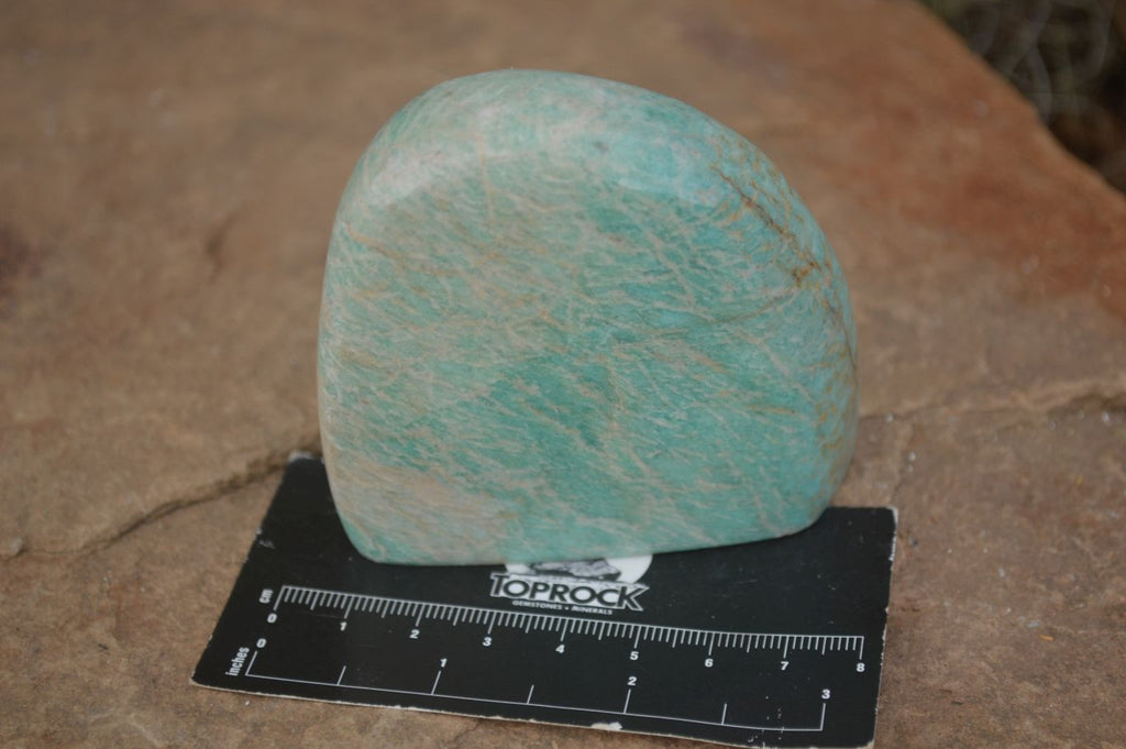 Polished Kobi Amazonite Free Forms  x 12 From Zimbabwe - TopRock