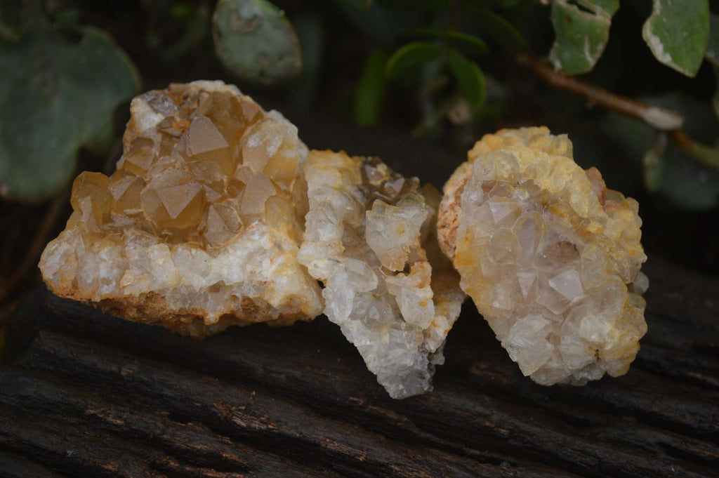 Natural Limonite Quartz Clusters x 24 From Solwezi, Zambia - Toprock Gemstones and Minerals 