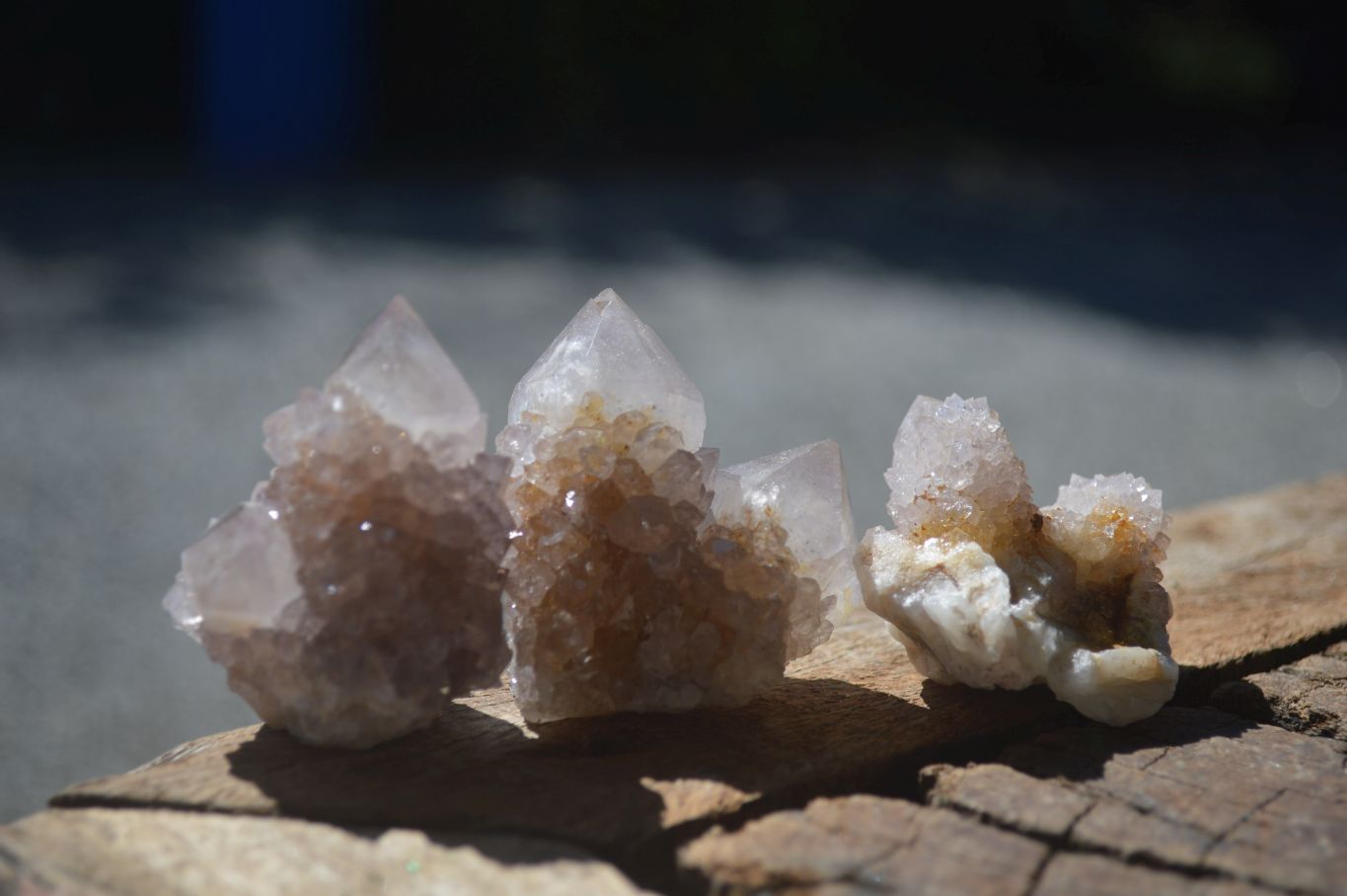Natural Mixed Spirit Quartz Crystals  x 35 From Boekenhouthoek, South Africa - Toprock Gemstones and Minerals 