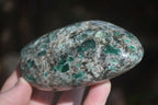 Polished Rare Emerald In Matrix Standing Free Forms  x 3 From Sandawana, Zimbabwe - Toprock Gemstones and Minerals 