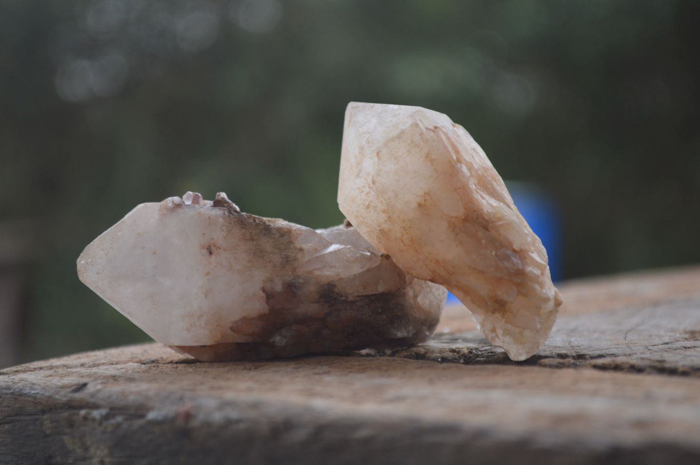 Natural Pineapple Candle Quartz Crystals  x 35 From Antsirabe, Madagascar - Toprock Gemstones and Minerals 