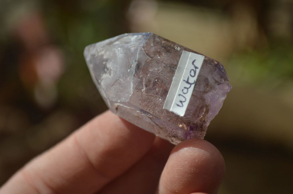 Natural Skeletal Smokey Amethyst Crystals  x 12 From Chiredzi, Zimbabwe - Toprock Gemstones and Minerals 