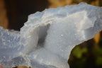 Natural Etched Blue Chalcedony Specimens  x 3 From Nsanje, Malawi - Toprock Gemstones and Minerals 