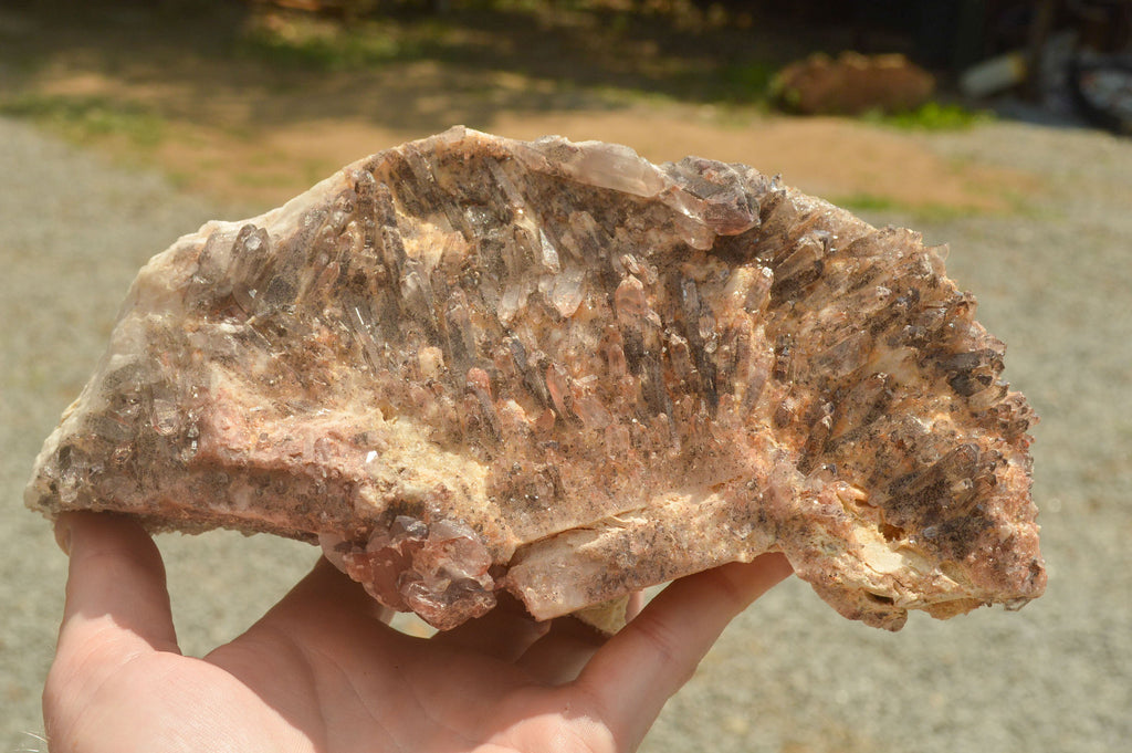 Natural Red Hematoid Quartz Specimens  x 2 From Zambia - TopRock