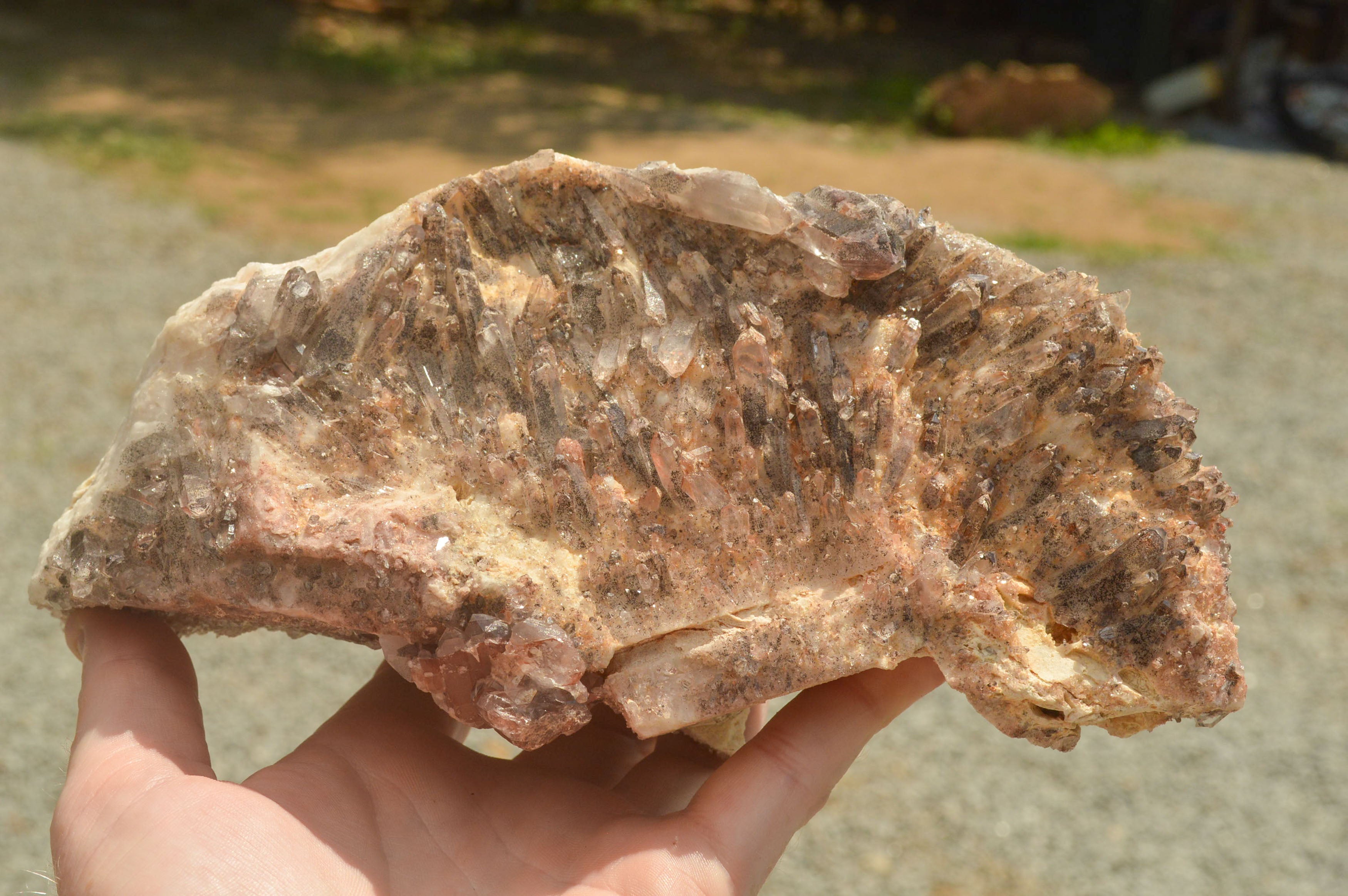 Natural Red Hematoid Quartz Specimens  x 2 From Zambia - TopRock