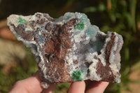 Natural Drusy Coated Ball Malachite On Dolomite Matrix Specimens  x 2 From Likasi, Congo - Toprock Gemstones and Minerals 
