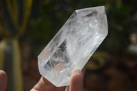Polished Clear Quartz Crystal Points x 6 From Madagascar - Toprock Gemstones and Minerals 