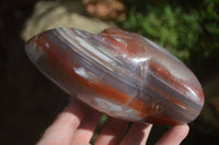 Polished Extra Large Strawberry Agate Free Forms  x 2 From KZN, South Africa - Toprock Gemstones and Minerals 