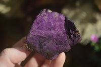 Natural Metallic Purpurite Cobbed Specimens x 12 From Erongo, Namibia - Toprock Gemstones and Minerals 