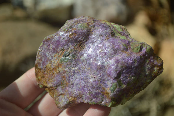 Natural Rough Stichtite Cobbed Specimens  x 6 From Barberton, South Africa - Toprock Gemstones and Minerals 