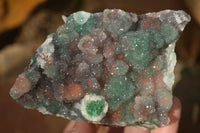 Natural Drusy Coated Ball Malachite On Dolomite Matrix Specimens  x 2 From Likasi, Congo - Toprock Gemstones and Minerals 