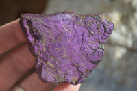 Natural Metallic Purpurite Cobbed Specimens x 12 From Erongo, Namibia - Toprock Gemstones and Minerals 