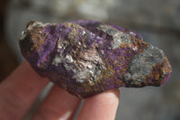 Natural Metallic Purpurite Cobbed Specimens x 12 From Erongo, Namibia - Toprock Gemstones and Minerals 