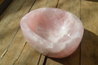 Polished Pink Rose Quartz Bowl x 1 From Ambatondrazaka, Madagascar - Toprock Gemstones and Minerals 